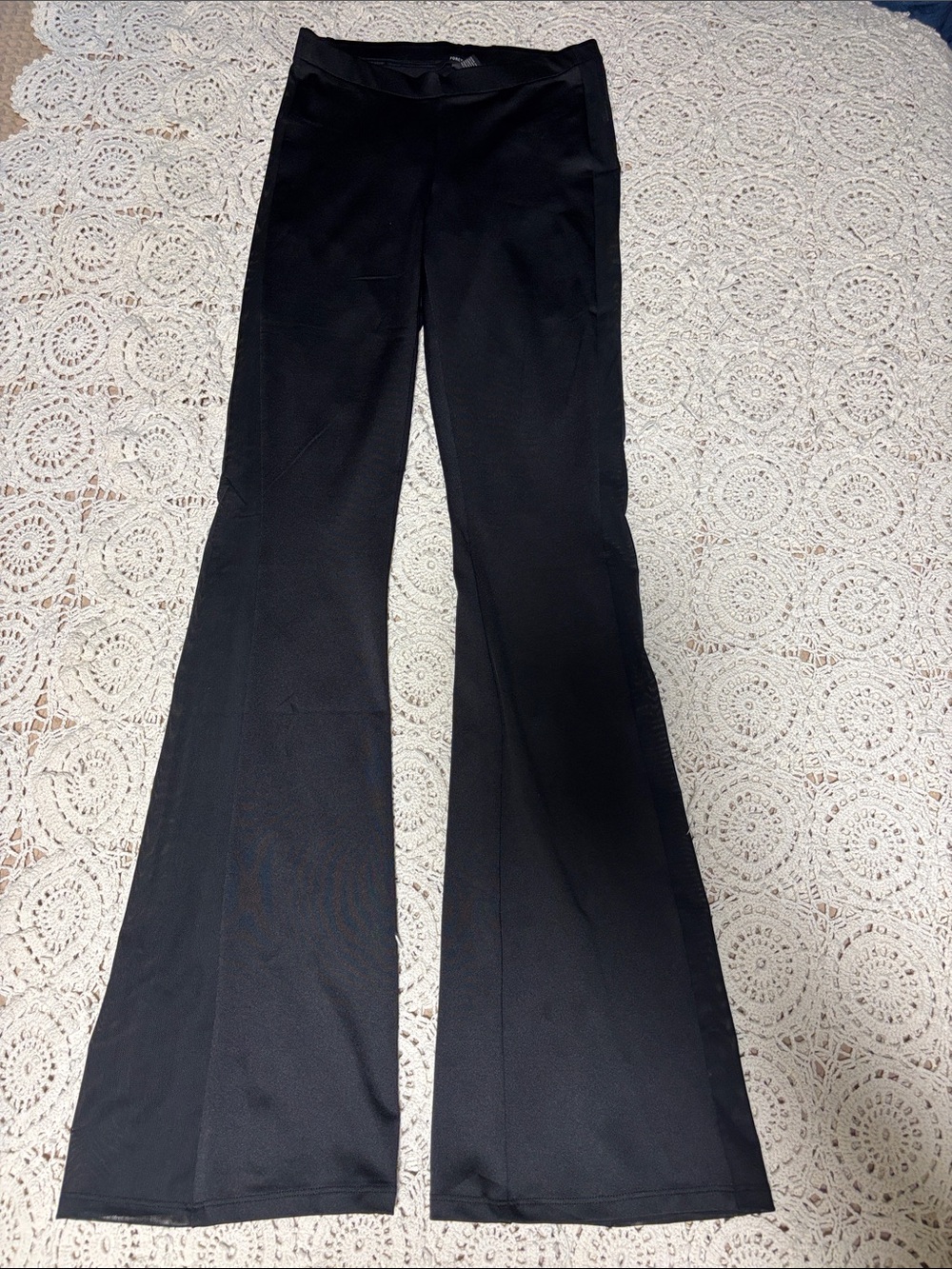 Forever 21 Black Flared Leggings